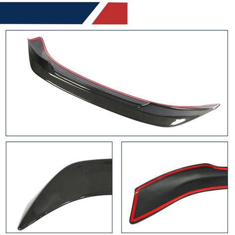 JC SPORTLINE Carbon Fiber Rear Spoiler for Subaru BRZ Toyota GT86 Scion ...