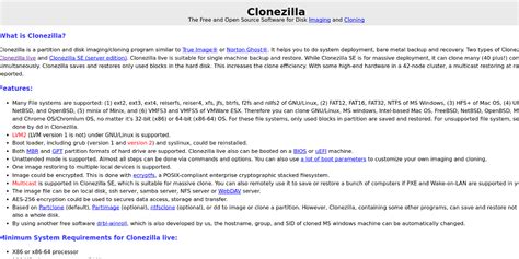 Clonezilla Linux Mint 的图像结果