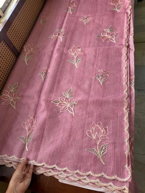 Soft Kota Saree - Pink – Kannamma Designs