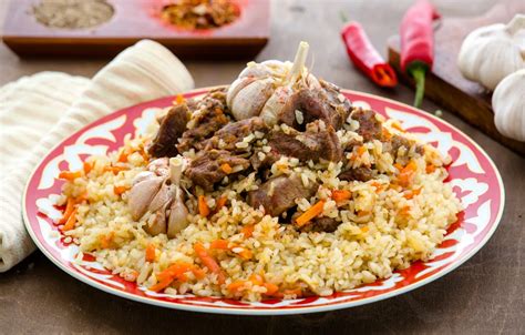 Wallpaper meat, figure, garlic, pilaf for mobile and desktop, section ...