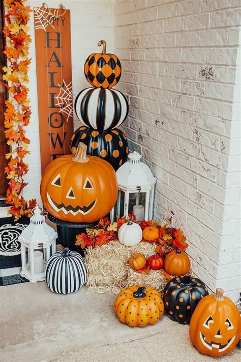 halloween outdoor porch decor