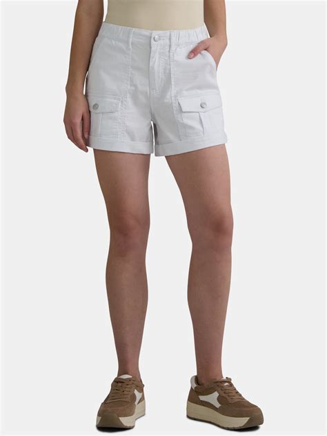 Time and Tru Women's Utility Short, 4" Inseam, Size Range 0-22 ...
