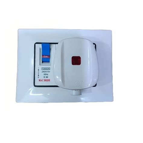 SEER® Modular AC Box with 25Amps Single Pole MCB protected, 4 module ...