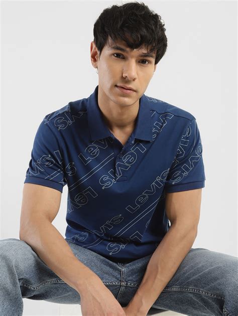 Men's Brand Logo Slim Fit Polo T-shirt – Levis India Store