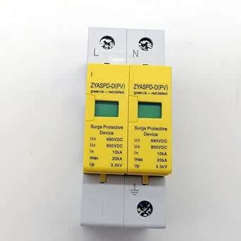 Circuit Breaker SPD DC 500V 800V 1000V 2P 10~20ka Surge Protector ...