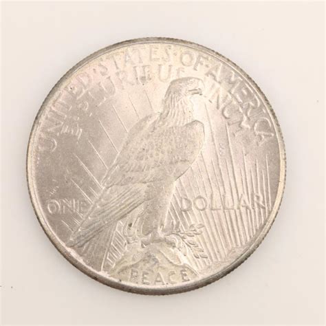 1928 US Peace Dollar Silver Dollar | Property Room