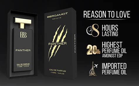 Bergamot Beaute Panther Eau De Parfum Men
