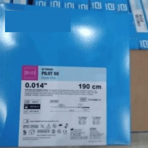 190CM 0.014 PILOT 50 GUIDEWIRE 1010480H