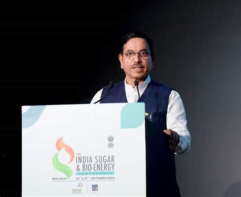 Food and Consumer Affairs Minister attends India Sugar & Bio Energy ...