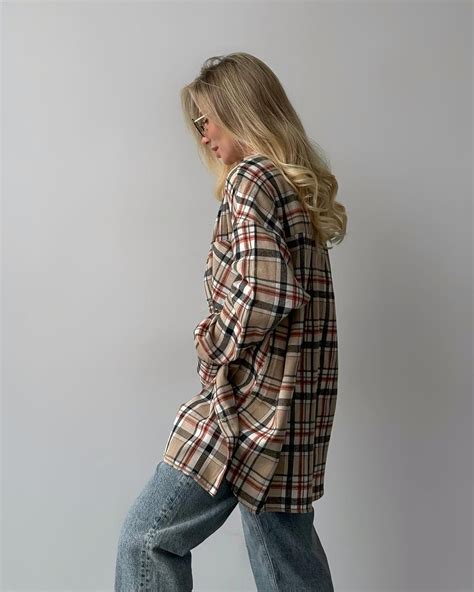 24 Ideas for Women's Fall Flannel Shirts 2024: Stylish Outfits for ...