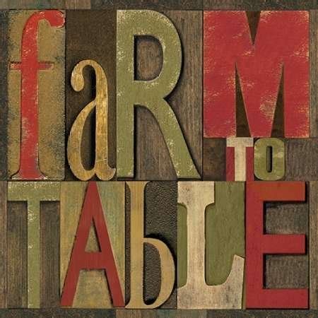 Printers Block Farm to Table I by Reed, Tara - Fine Art Print on Paper ...