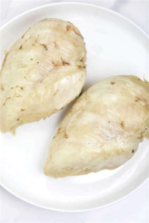 Boiled Chicken Breasts Recipe - Recipe Vibes