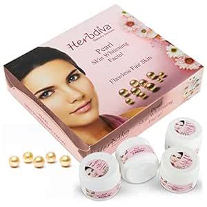 Herbdiva Pearl Skin Whitening Facial kit 130 gm | Flawless Fair ...