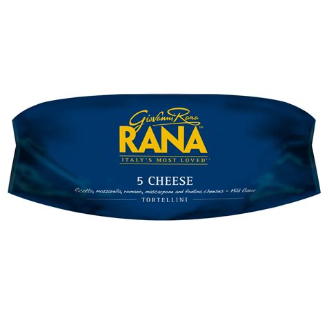 Buy Giovanni Rana Homestyle Tortellini 5 Cheese Premium Flat Cut Pasta ...