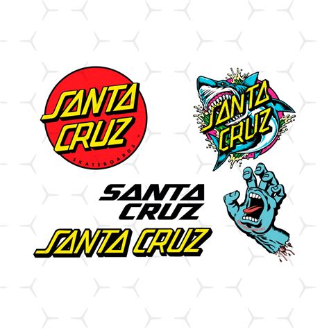 Santa Cruz Logos Svg Bundle, Trending Svg, Santa Cruz Svg, S - Inspire ...