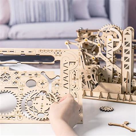 NESTA TOYS Marble Explorer 3D Wooden Puzzle (260 Pcs) | Mechanical ...