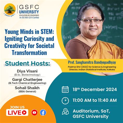 PODCAST with our 6th Convocation Chief G | GSFC University, Vadodara