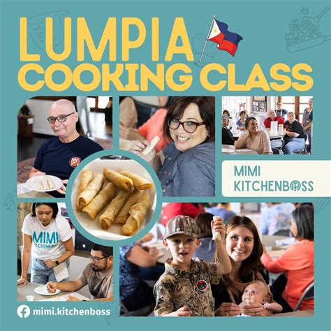 Filipino Lumpia Cooking Class, Texas State Museum of Asian Cultures and ...
