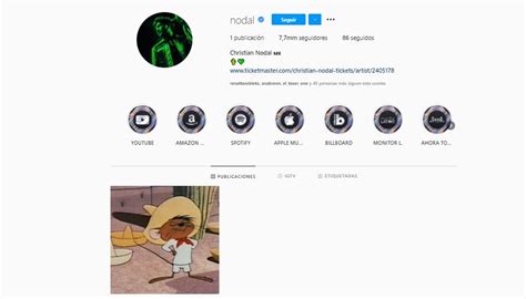 ¿Por qué Christian Nodal solo dejó una foto de Speedy Gonzales?