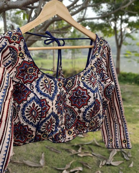 Ajrakh Blouse – TITLY