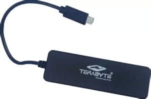 TERABYTE 4 Port USB Hub Type-C to 3.0 USB HUB 4 Port High-Speed USB ...