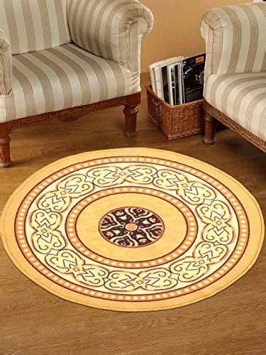 Buy Status Taba Round Nylon Rug - 30"x30", Assorted Online at Low ...