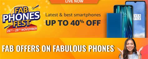 Amazon Fab Phones Fest November 2019 sale: Best smartphones deals for ...