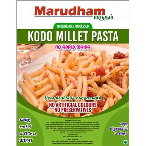 Buy Marudham Kodo Millet Varagu Pasta 180gms online in Chennai at www ...
