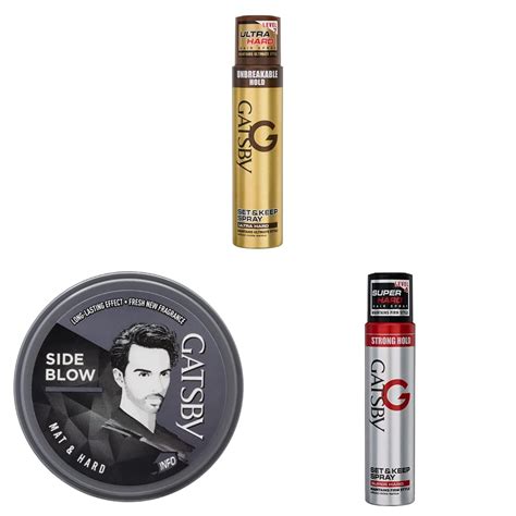 Buy Gatsby Set & Keep Hair Spray - Ultra Hard 250ml & Gatsby Hair ...