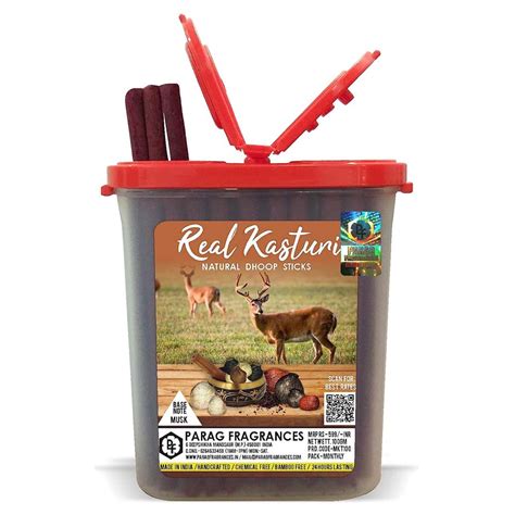 Kasturi Dhoop Sticks | Long-Lasting Fragrance | 100gms – Parag ...