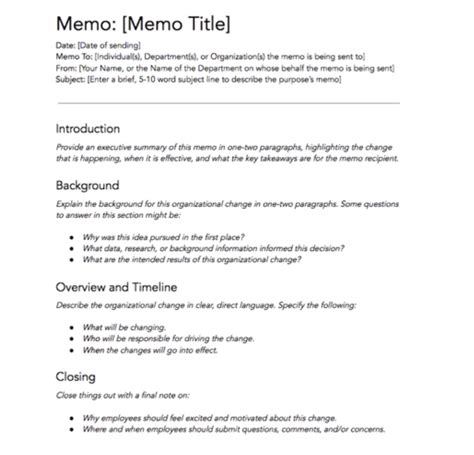 How to Write a Memo [Template, Examples & HubSpotter Tips] - Blog