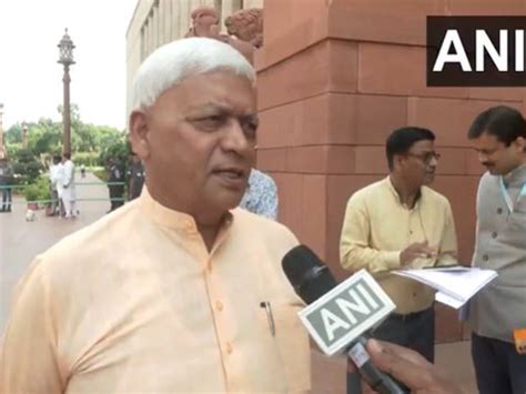 "Democracy can't allow corruption to continue," BJP's Damodar Agarwal ...