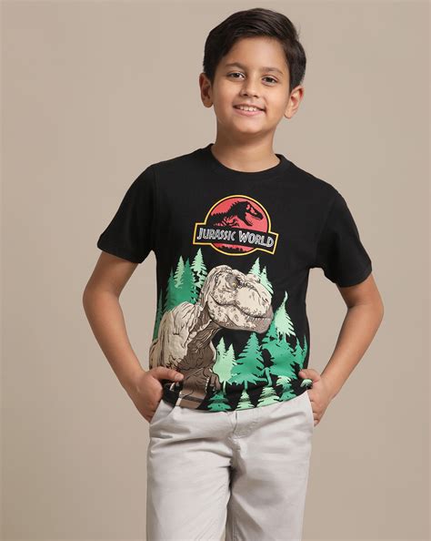 Jurassic World Regular Fit Tshirt For Boys – Kidsville