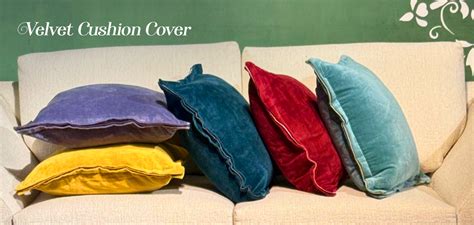Buy Velvet Cushion Covers Online at Best Prices in India | Revive Home
