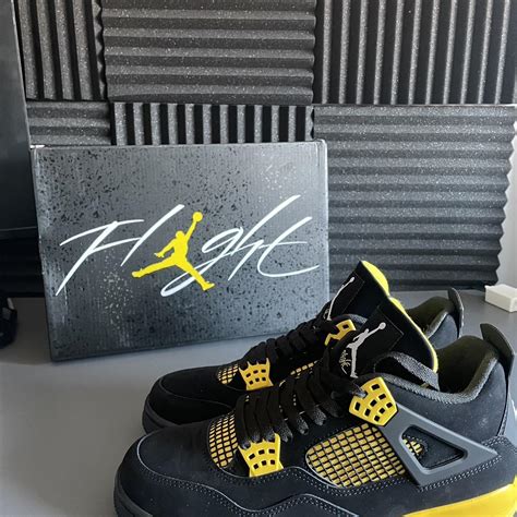 Cheap Brand New Nike Air Jordan Yellow Thunder -... - Depop