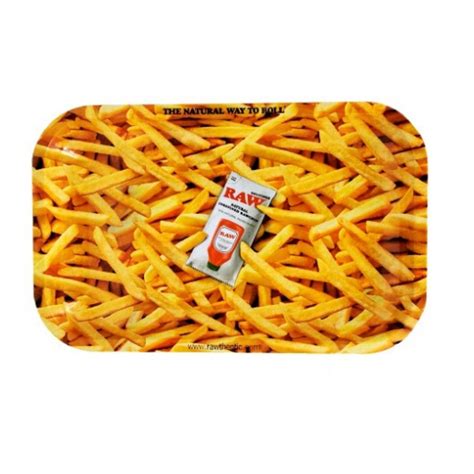 Buy RAW French Fries Small Rolling Tray Accessory|OutonTrip.com