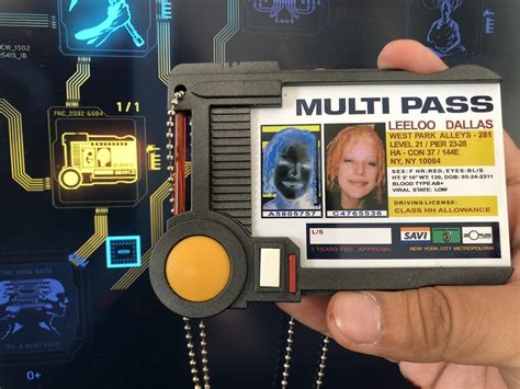 Leeloo Fifth Element Multipass