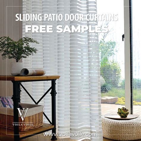 Best Patio Door Curtains for Your Stylish Home | Voila Voile