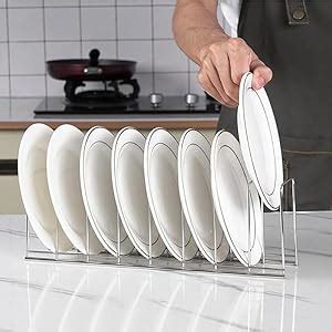 MosQuick® Dish Rack for Kitchen Plates Organizer for Kitchen Kitchen ...