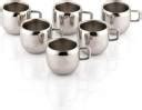 AKG Pack of 6 Stainless Steel Apple Tea & Coffee Cup Price in India ...