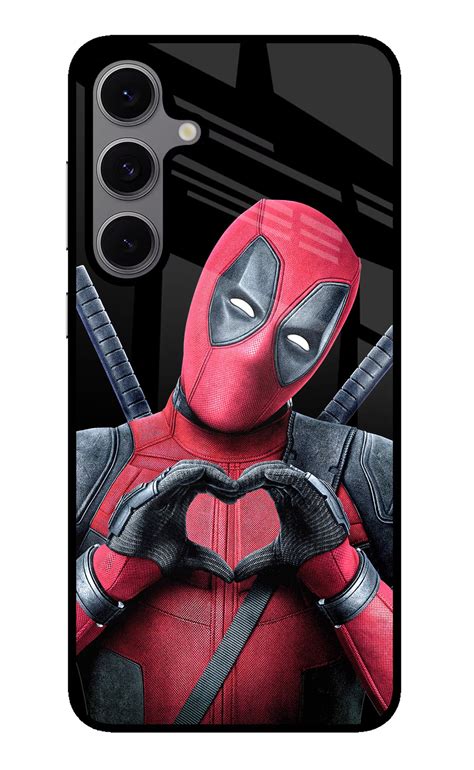 Buy Now Deadpool Glass Case for Samsung S24 FE 5G Online | Casekaro