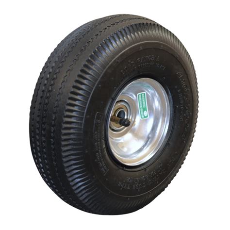 Milwaukee 400-lb Capacity 1-Wheel Multiple Colors/Finishes Rubber Hand ...
