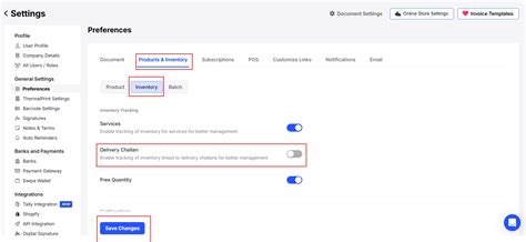 How to track inventory for delivery challan on Web? - General - Swipe