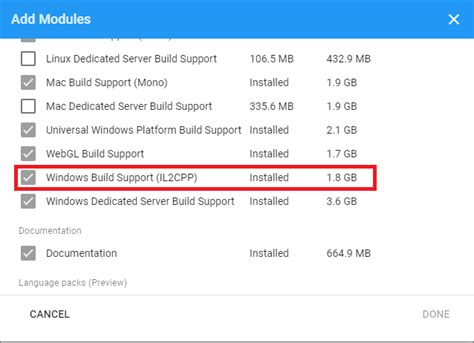 Image result for Enable Il2cpp in Unity