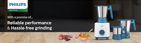 Buy Philips HL7536/01 Mixer Grinder, 500W Motor, 4 Jars, Bigger jar ...