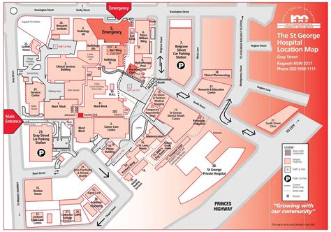 Location Map - St George Clinical School