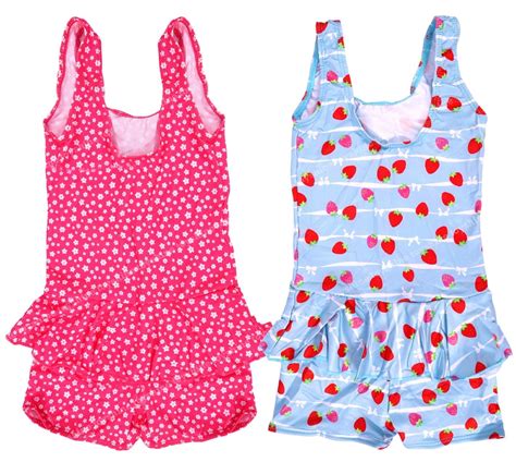 Buy Toyshine Pack of 2 Swimming Costume for Kids Girls 7 yrs and Above ...