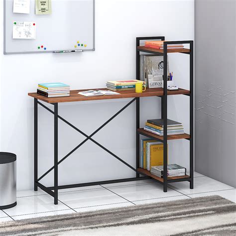 Klaxon ISA Wood & Metal Finish Study Table | 1 Year Warranty | Study ...
