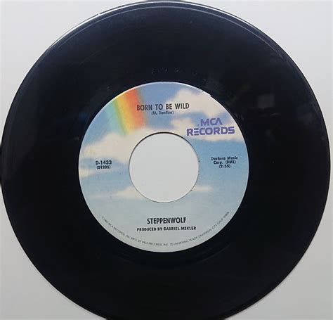 STEPPENWOLF/BORN TO BE WILD 1980'USA MCA RE-ISSUE7INCH(S)｜売買されたオークション情報、yahooの商品情報をアーカイブ公開 ...