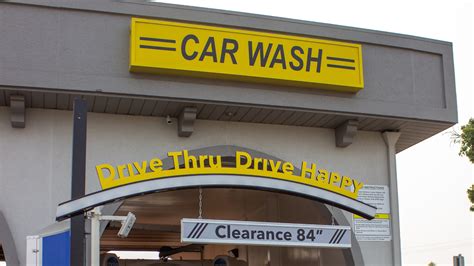 Drive Thru Car Wash at Oil Changers